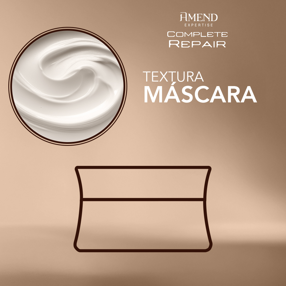 Máscara Reconstrutora Amend Expertise Complete Repair 300g